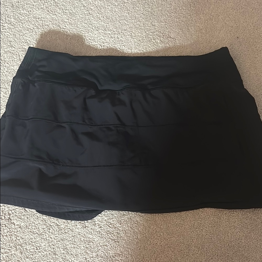 Lululemon Black Athletic Skirt
